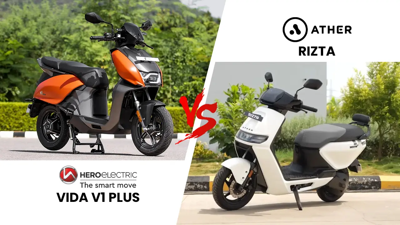 Ather Rizta Vs Vida V1 Plus Best Electric Scooter Comparison 2024