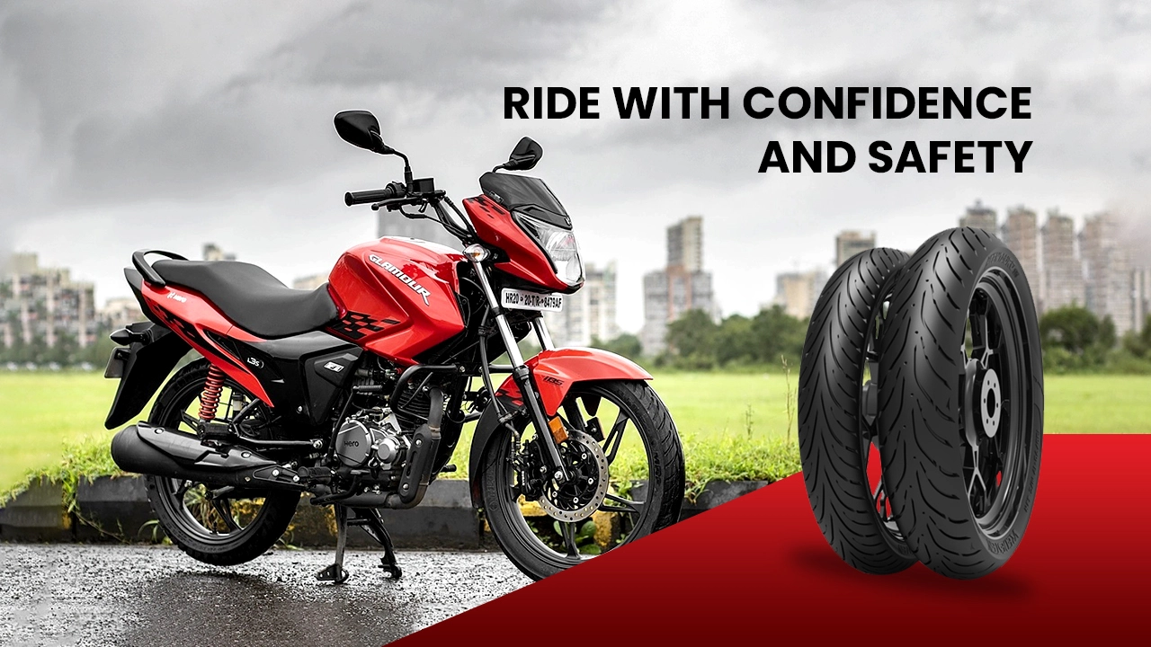 Ride with confidence and safety: Discover the benefits of investing in branded tyres for your two-wheeler