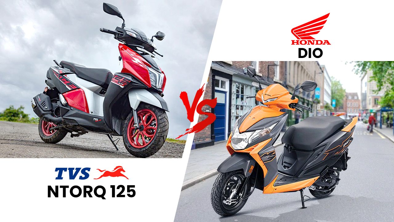 Honda Dio vs TVS NTorq 125: Which entry-level sporty scooter to go for? 