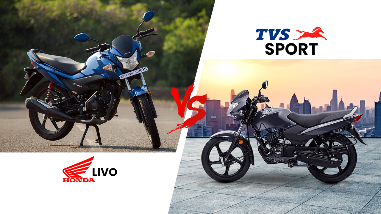 Honda Livo vs TVS Sport: Commuters from Japan and India battle it out