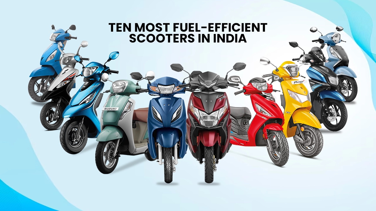 These ten most fuel-efficient scooters in India are light on your pocket