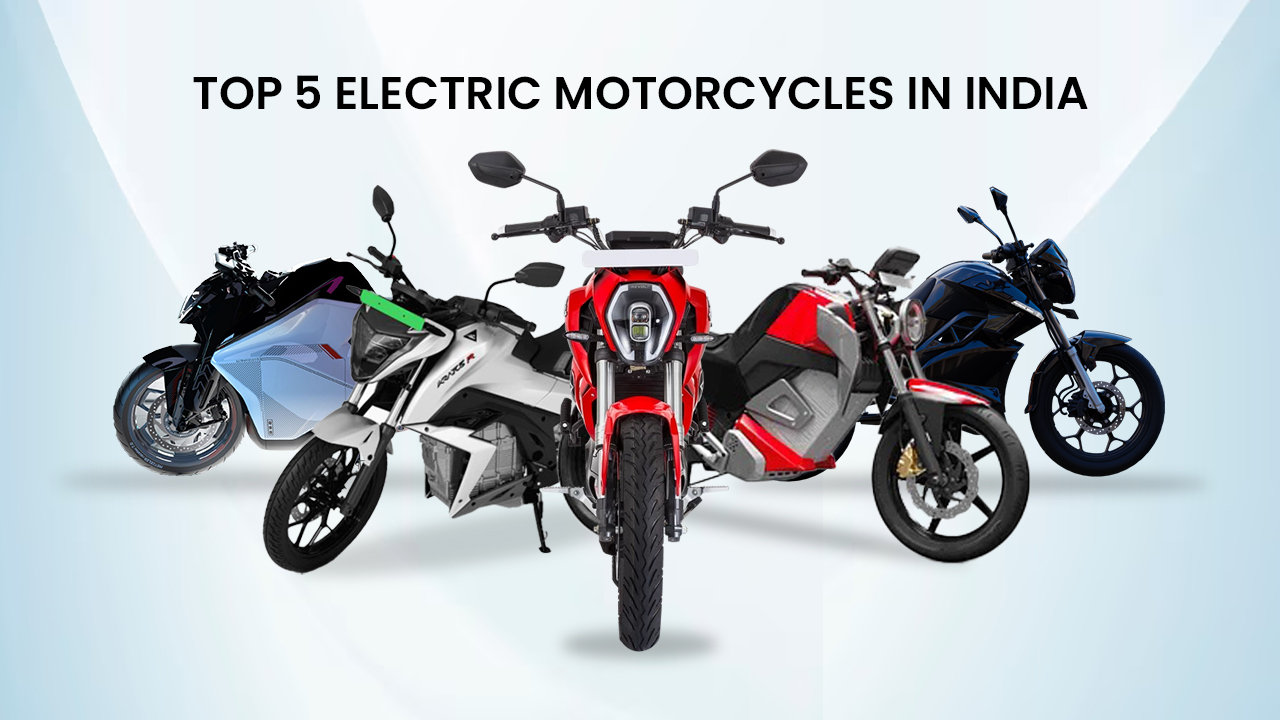 Listed: Top 5 electric motorcycles in India with a modern punch 