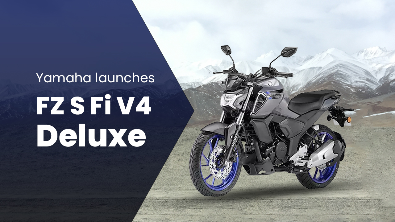 Yamaha FZ S Fi V4 Deluxe launched in India with hi-tech features 