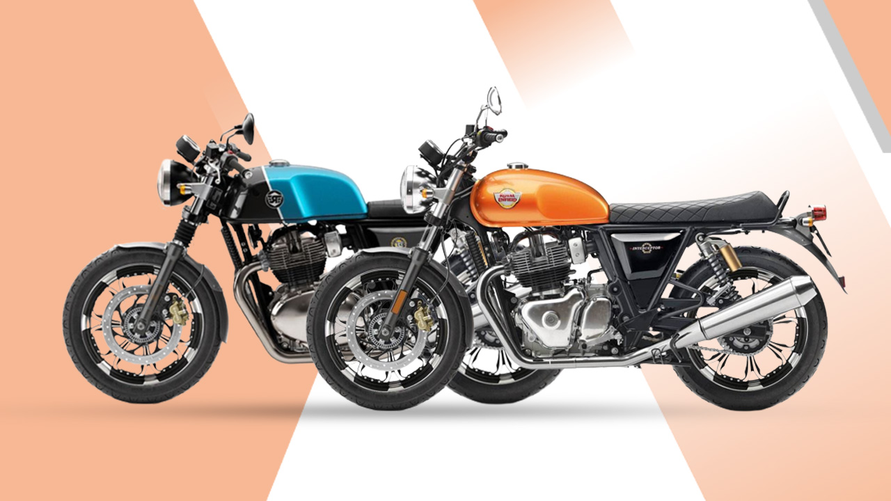 Updated Royal Enfield Interceptor and Continental 650 to come with alloy wheels