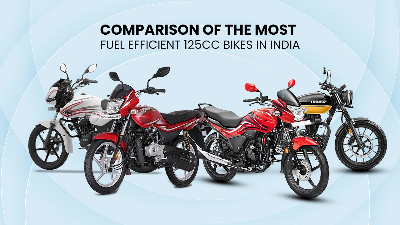 A Comparison Of The Most Fuel Efficient 125cc Bikes In India