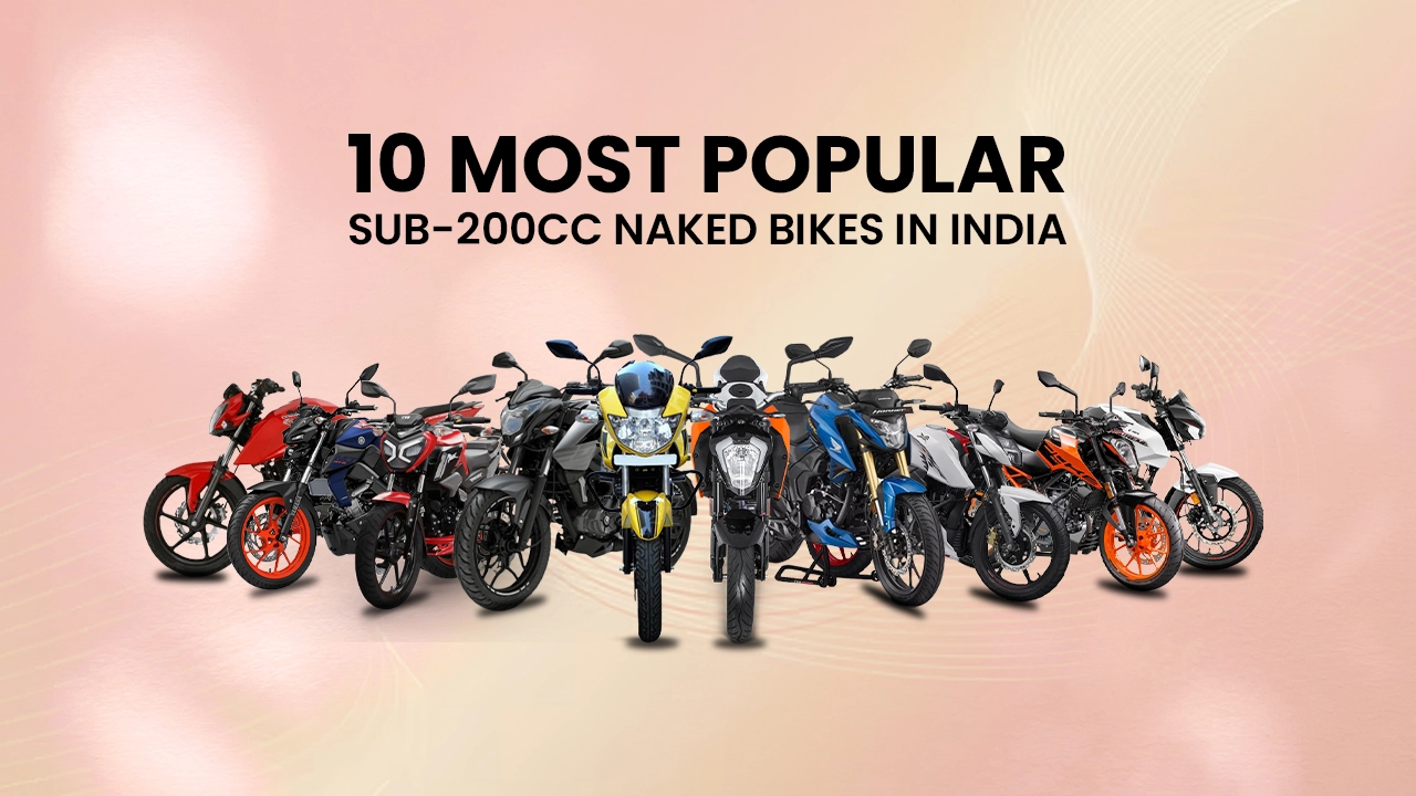 10 Most Popular Sub-200cc Naked Bikes In India