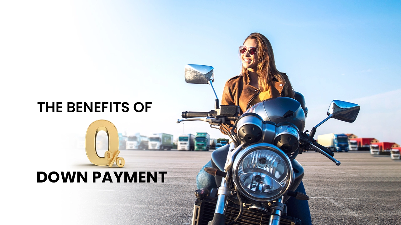 The benefits of zero down payment two-wheeler loans