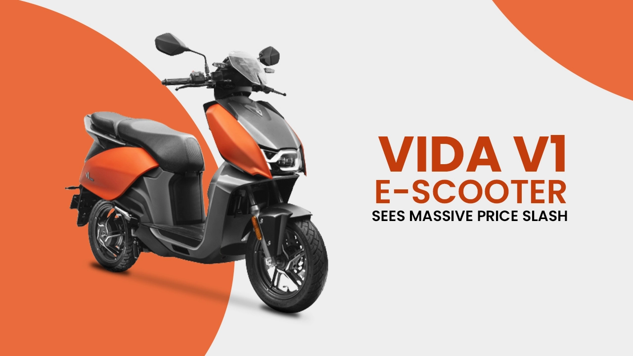 Vida V1 e-Scooter Sees Massive Price Slash, Becomes More Accessible