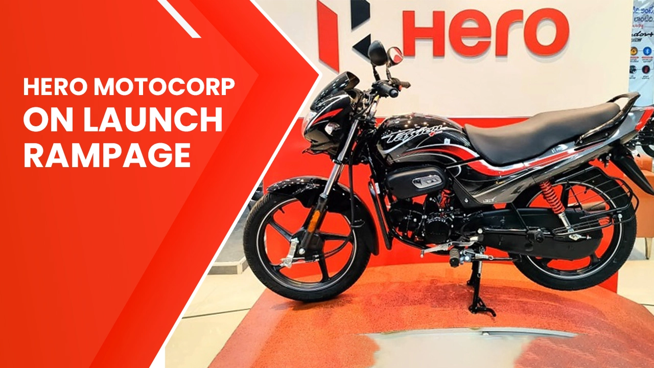 Hero MotoCorp On Launch Rampage: To Launch 6 New Bikes This Year