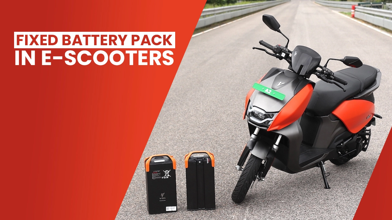 Fixed Battery Pack In e-Scooters: All Restrictions You Must Know