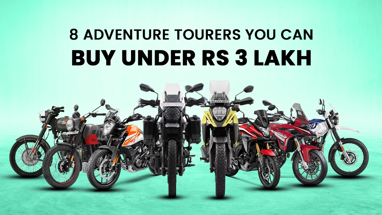 8 Adventure Tourers You Can Buy Under Rs 3 lakh 