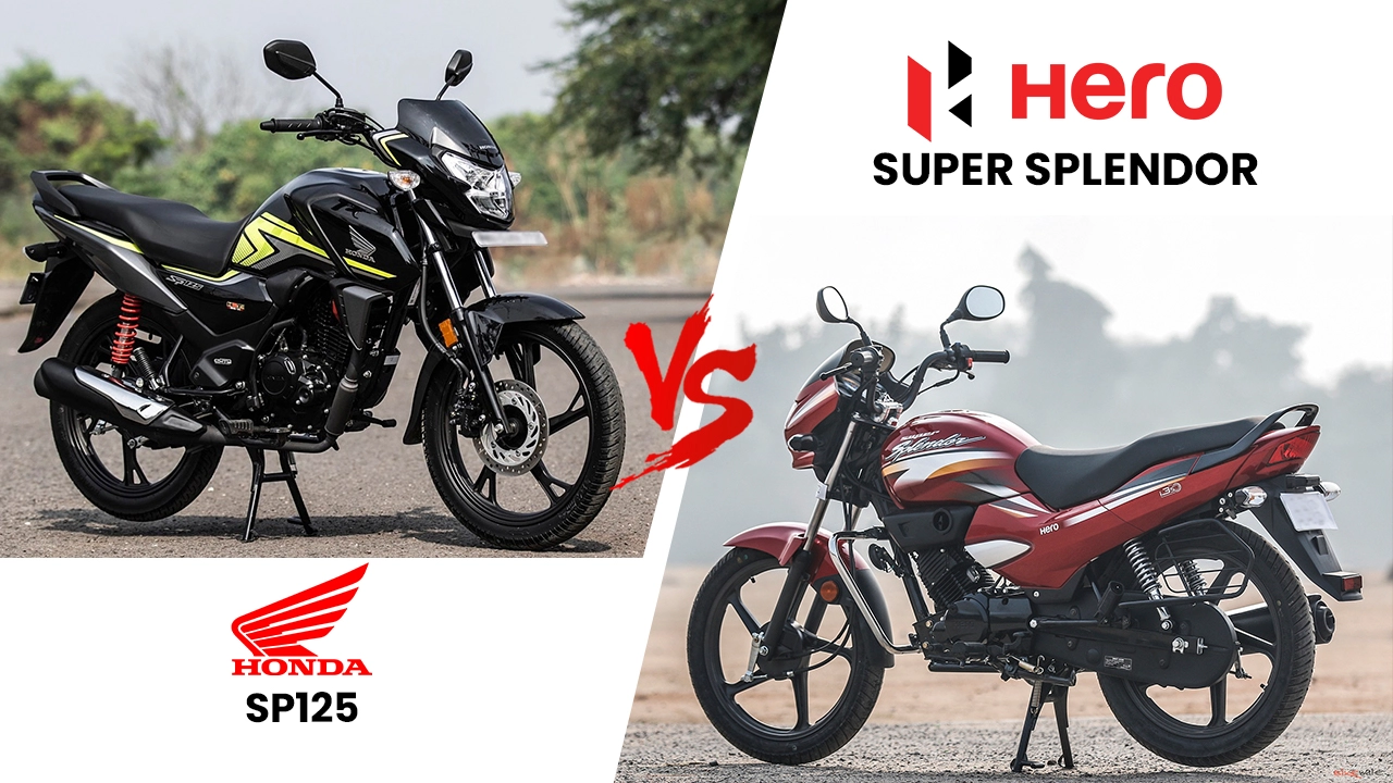 Hero Super Splendor vs Honda SP125: Which Is The Better 125cc Commuter?