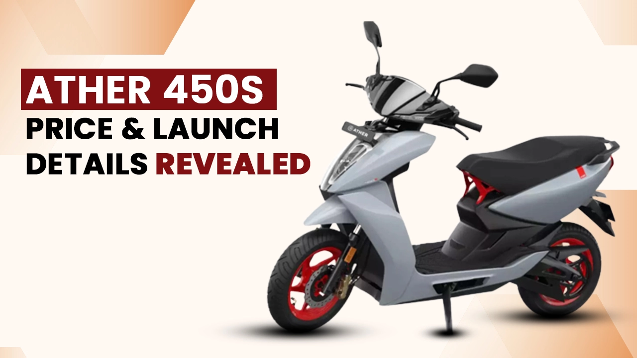 Ather 450S: Ather’s Most Affordable Scooter’s Details Revealed