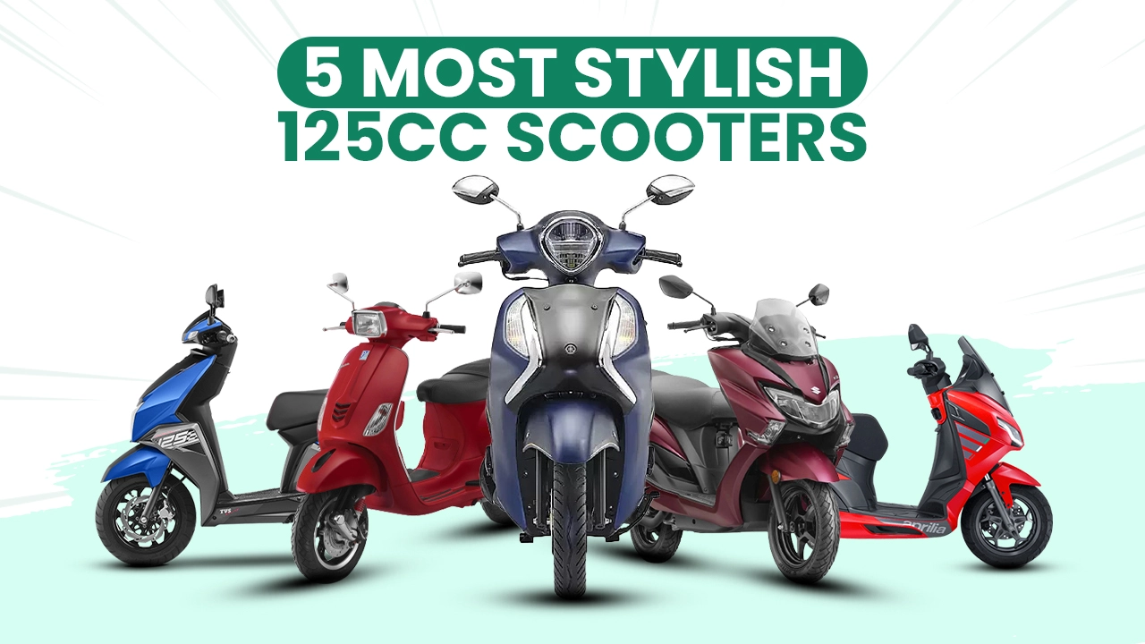 5 Most Stylish 125cc Scooters In India