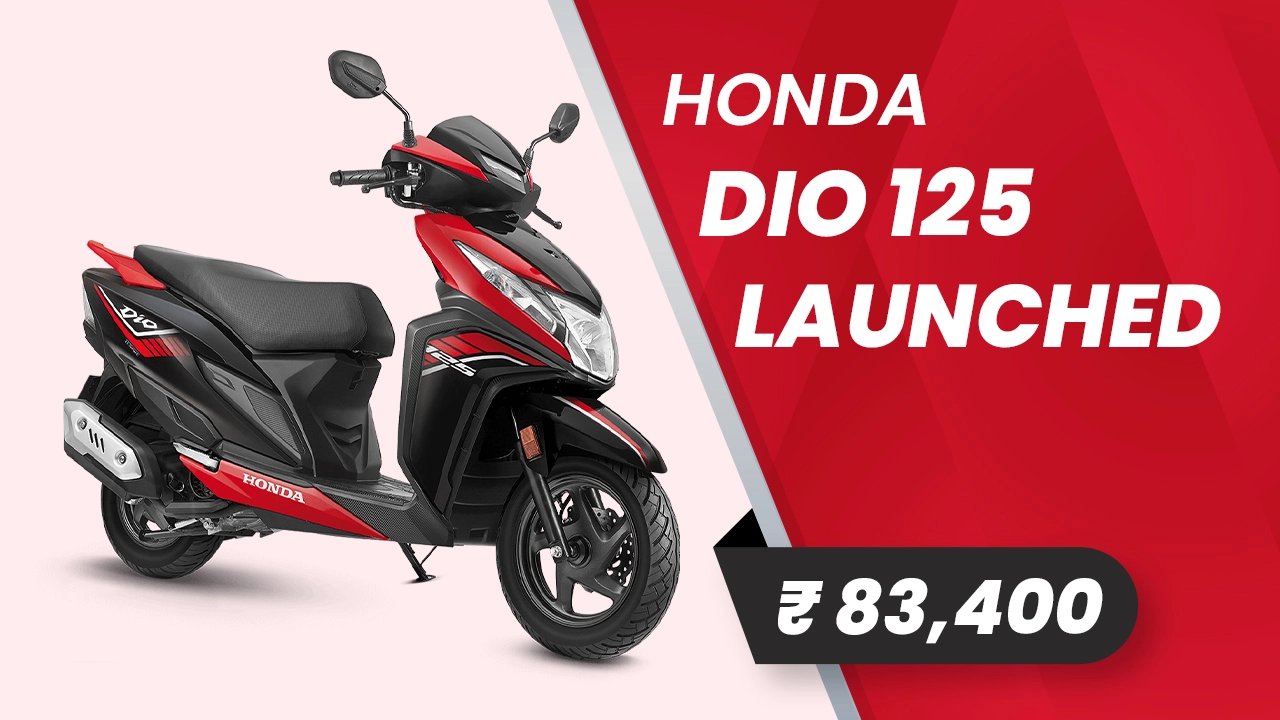 Honda Dio 125 launched in India at Rs 83,400, gets seven vibrant colours