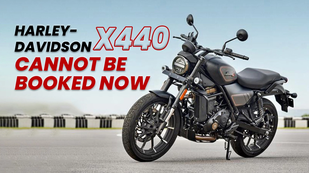 Harley-Davidson X440 Cannot Be Booked Now
