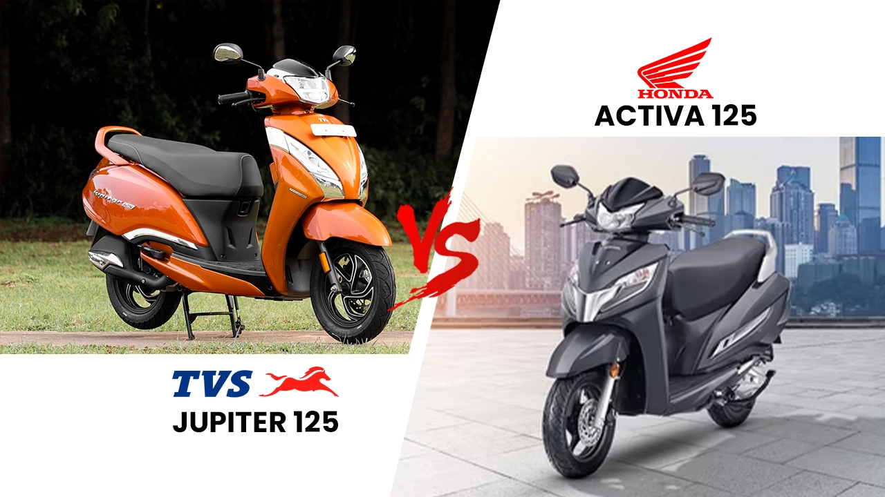 Honda Activa 125 vs TVS Jupiter 125: Specifications Compared