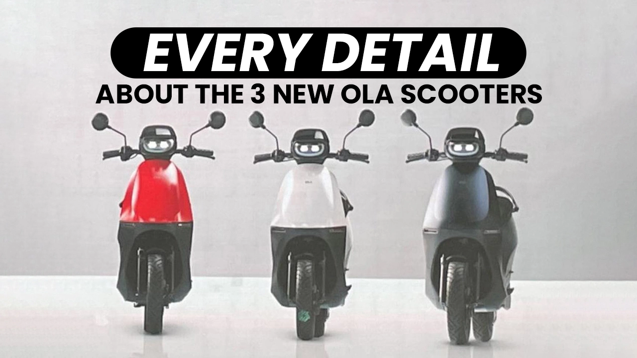 Ola S1X Launched: Know Every Detail About The 3 New Ola Scooters Starting At Rs 89,999