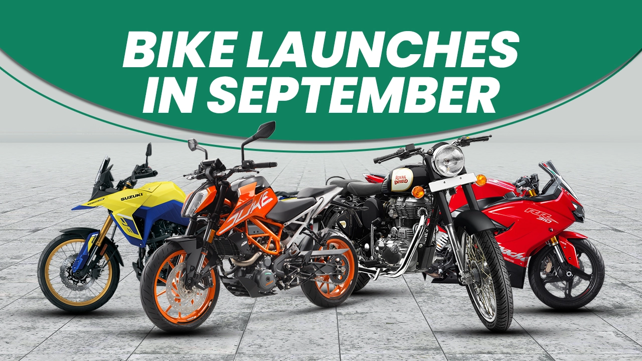 Royal Enfield Bullet 350 to Suzuki V-Strom 800DE: New Bike Launches In September