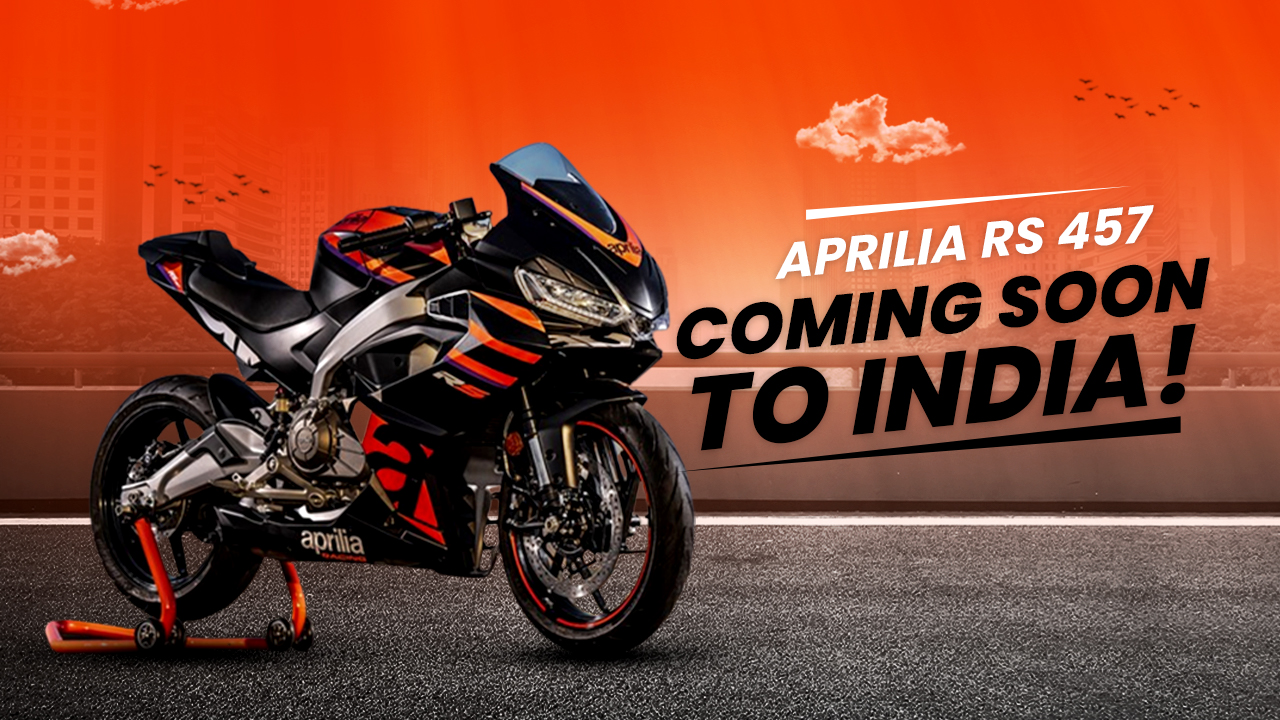 All-new India-bound Aprilia RS 457 Unveiled, To Launch In India Soon