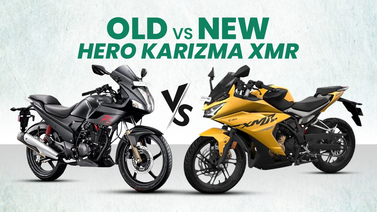 New Hero Karizma XMR Face-off With The Old Model