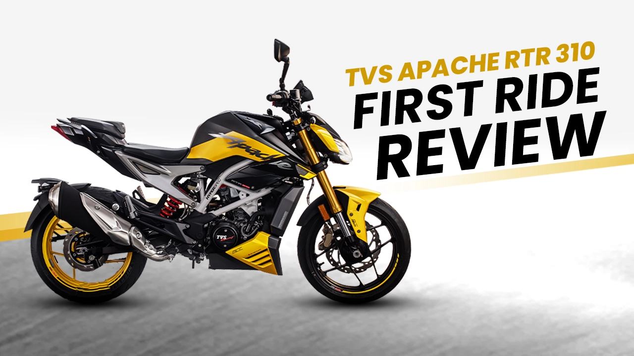 TVS Apache RTR 310: First Ride Review
