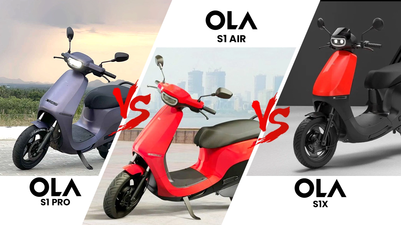 Ola S1 Pro vs Ola S1 Air vs Ola S1X: Which Is The Ola Electric Scooter To Go For? 