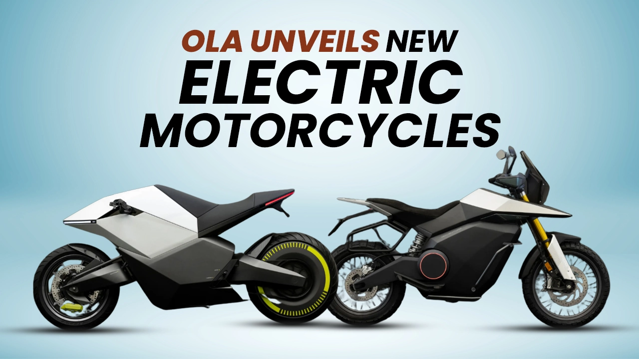 Independence Day Celebration: Ola Unveils Four New Electric Motorcycles For India