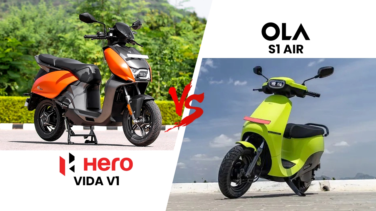 Vida V1 vs Ola S1 Air: Two Leading Electric Scooters Battle It Out