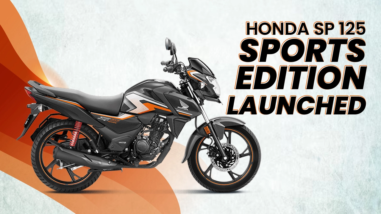 Honda SP 125 Sports Edition Launched in India, priced at Rs 90,567