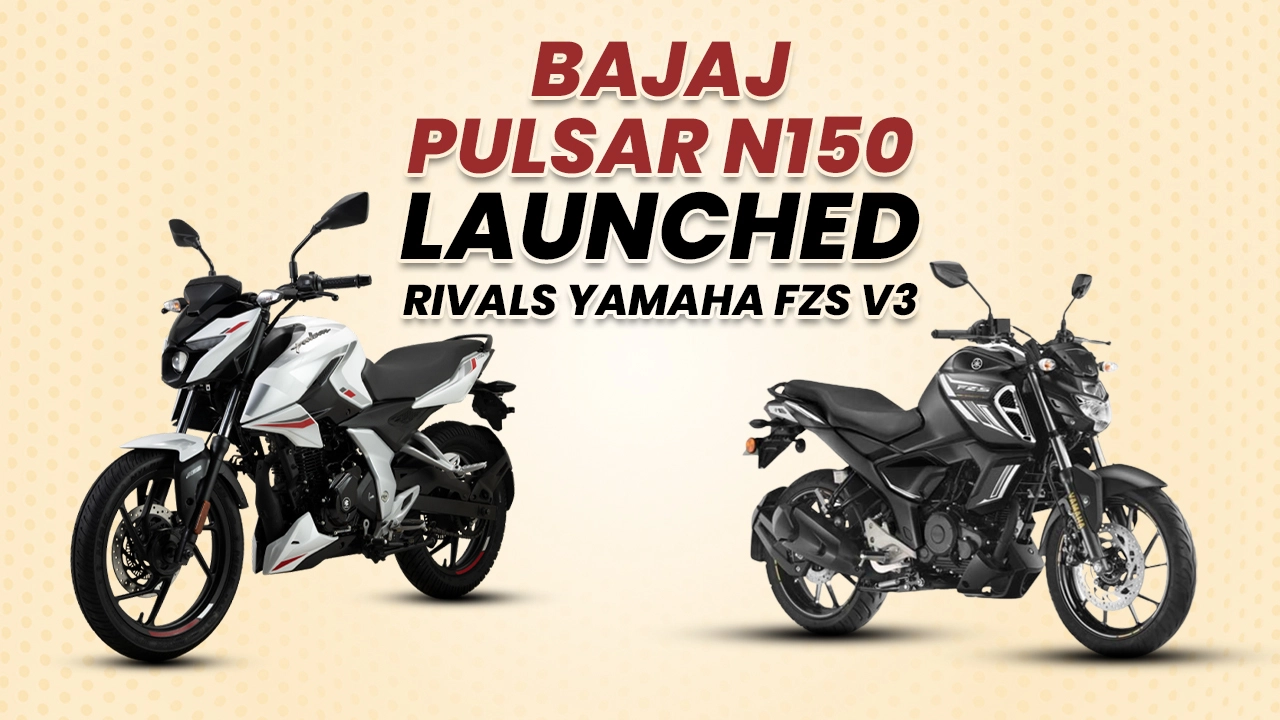 Bajaj Pulsar N150 Launched At Rs 1.17 Lakh In India, Rivals Yamaha FZS V3