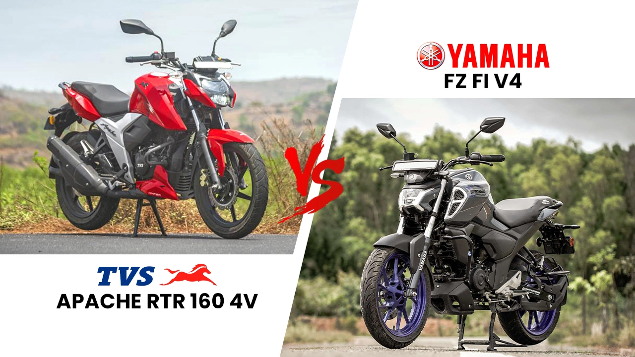 Yamaha Fz Fi V4 Vs Apache Rtr 160 4v: Which Is The 160cc Bike To Go For?