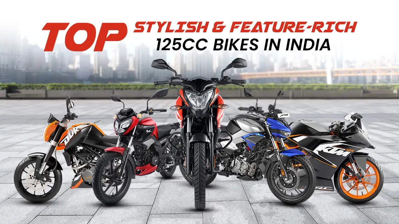 5 Of The Most Feature-laden, Stylish 125cc Bikes In India