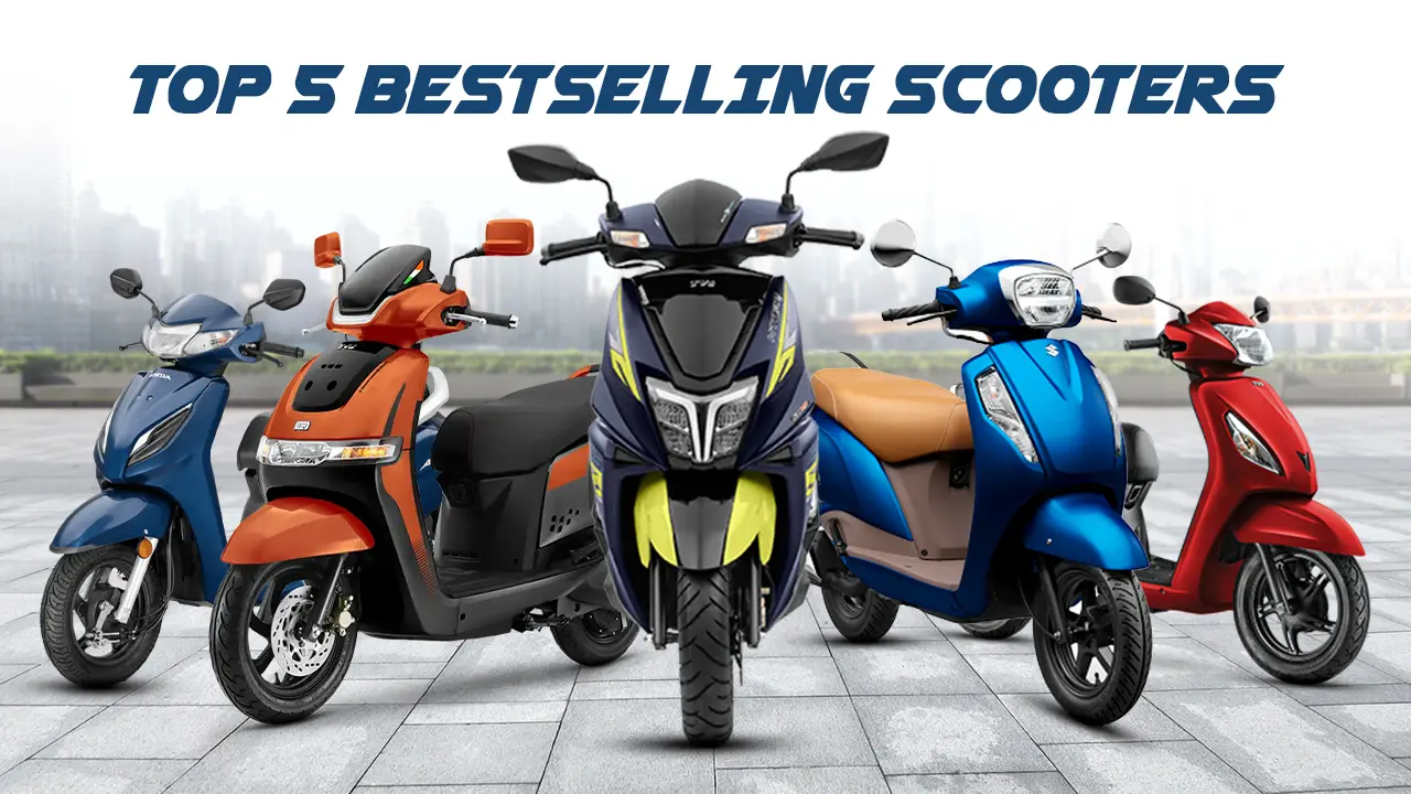 Best 5 Scooters in India (April 2025) – Sales & Trends