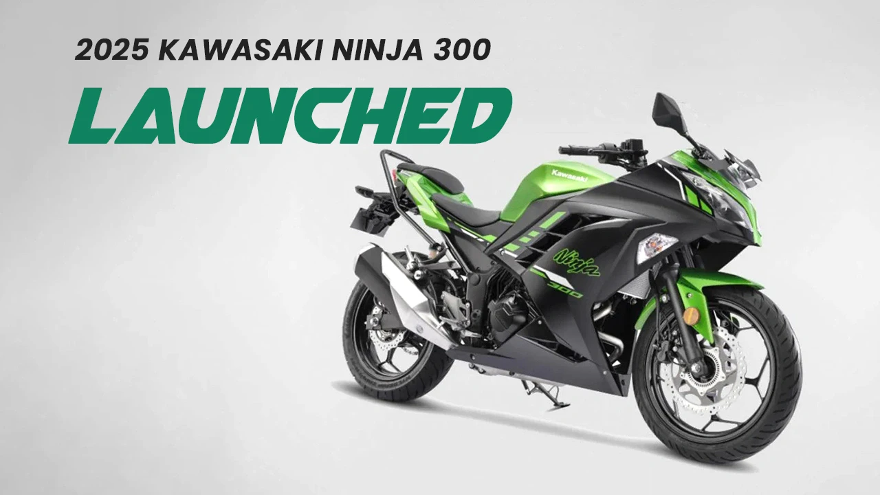 2025 Kawasaki Ninja 300 Launched in India | Price ₹3.43 Lakh, Specs ...