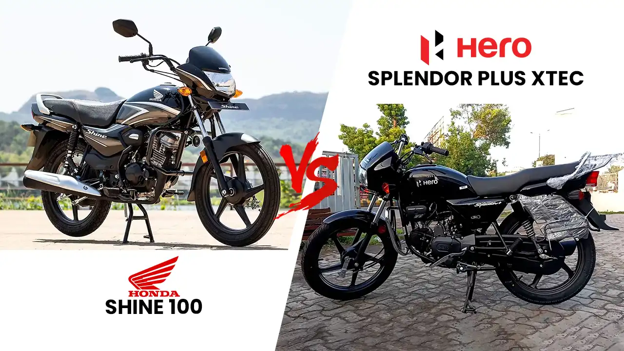 Splendor Plus XTEC vs Honda Shine 100 — Best Mileage Bike in 2025?