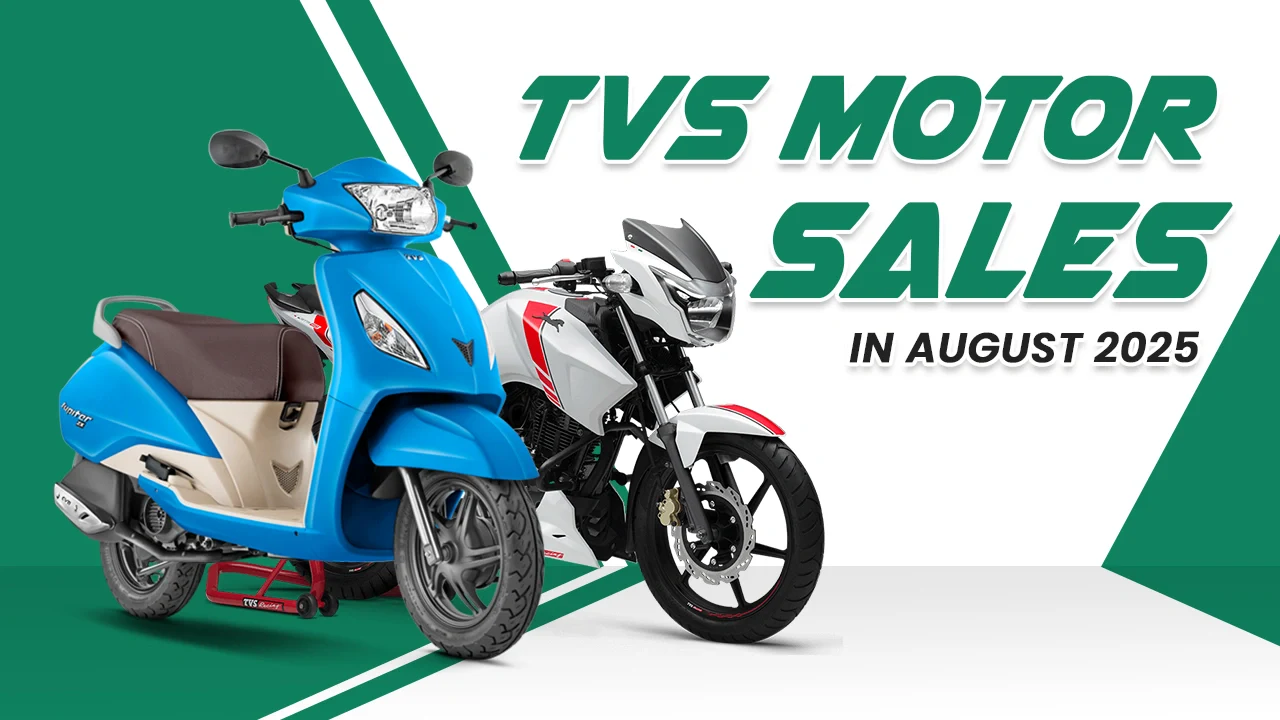 TVS Motor Records Highest Ever Sales of 5.09 Lakh in August 2025