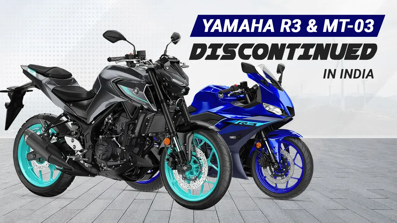 Mt 03 R3 R25 R30 Yamaha R3 and MT-03 Discontinued in India – Key Details