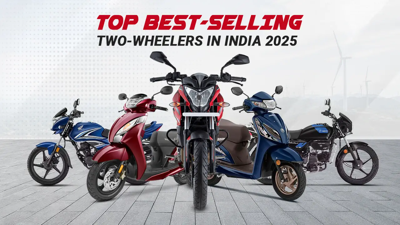 Top 10 Best-Selling Two-Wheelers in India 2025 – Sales List