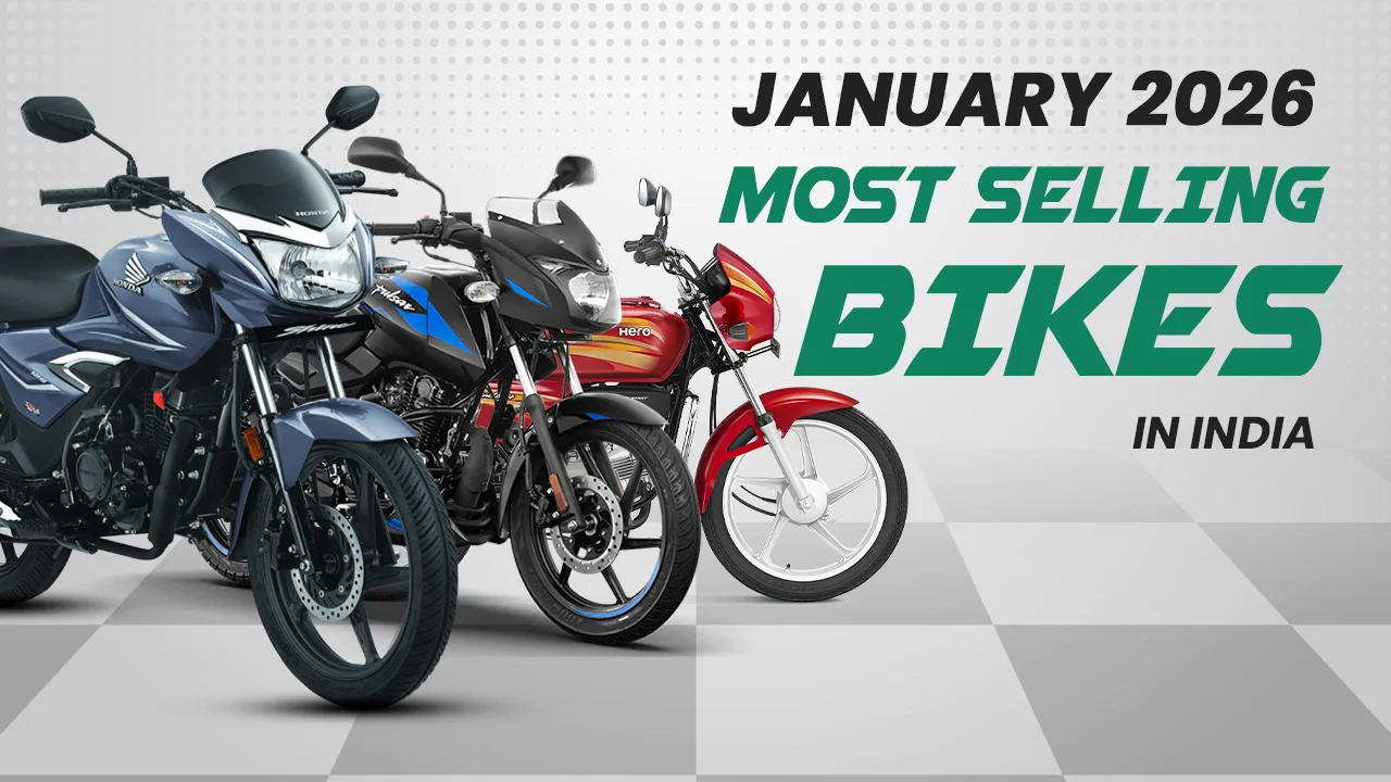 Most Selling Bikes in India January 2026 – Top 10 Best-Selling ...