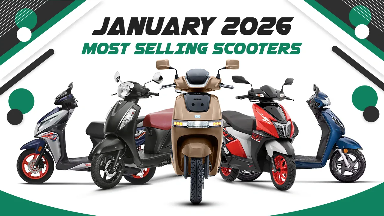Most Selling Scooters in India January 2026 – Top Petrol & Electric ...