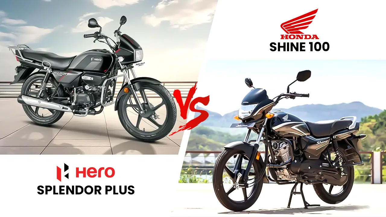 Hero Splendor Plus vs Honda Shine 100: Which Wins?